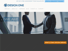 Tablet Screenshot of design-one.com